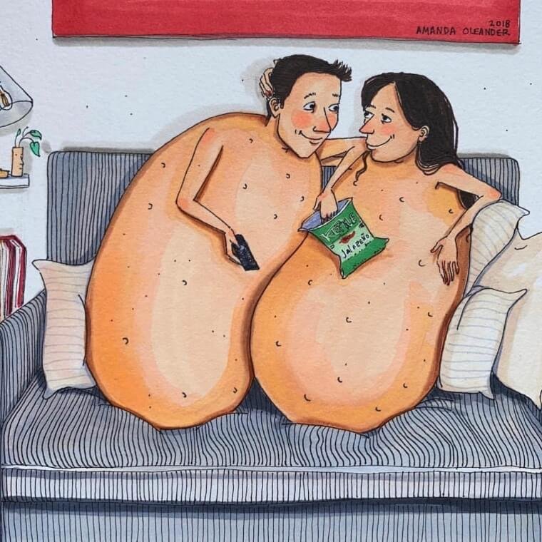 40 Illustrations That Show What Long-Term Relationships Are Really Like