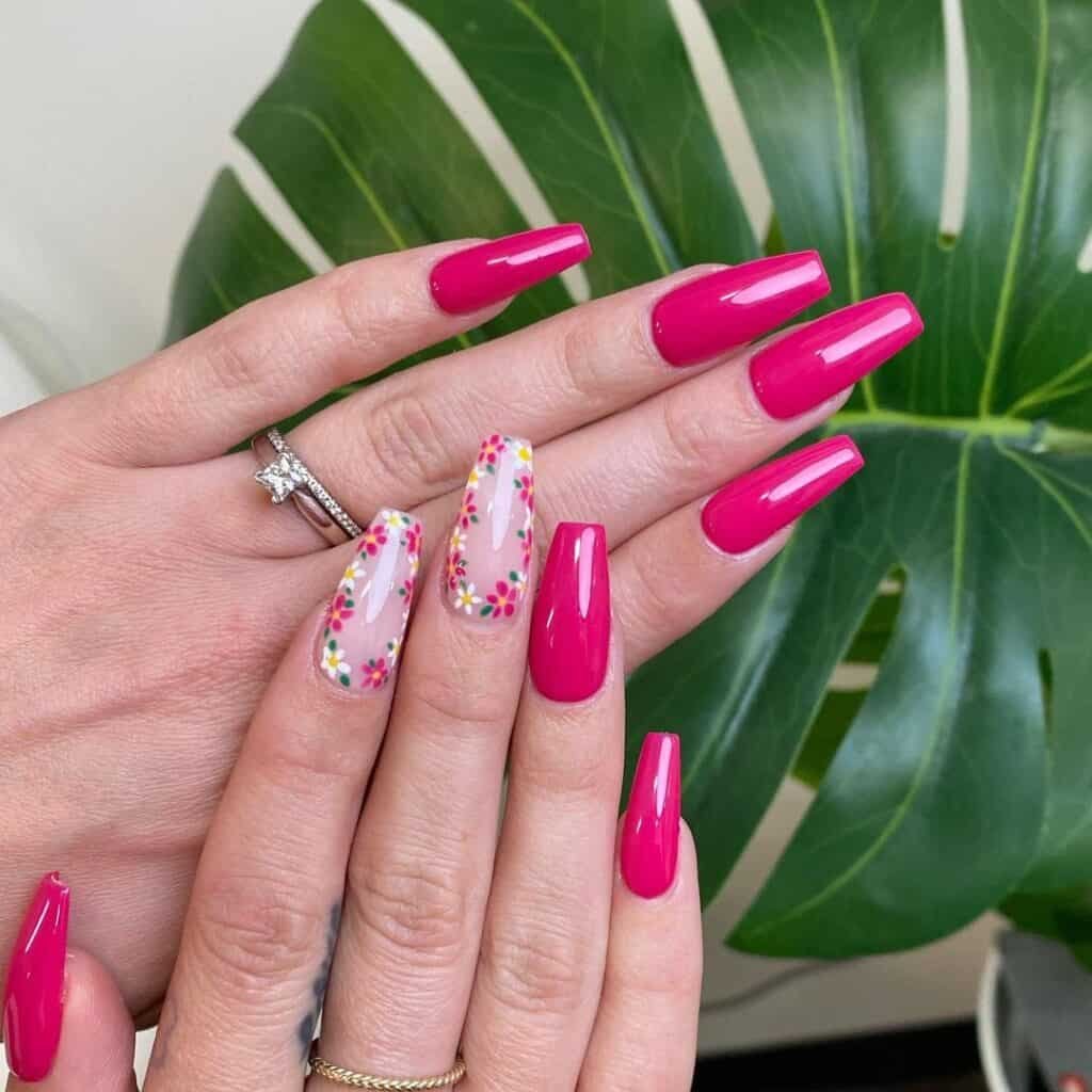 Negative Space Florals
