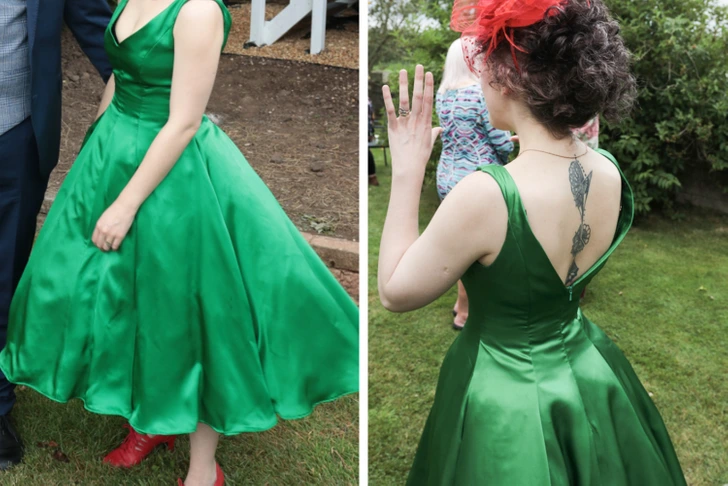 15+ Brides Who Dared to Choose a Very Unusual Outfit for Their Wedding and Stunned Everyone