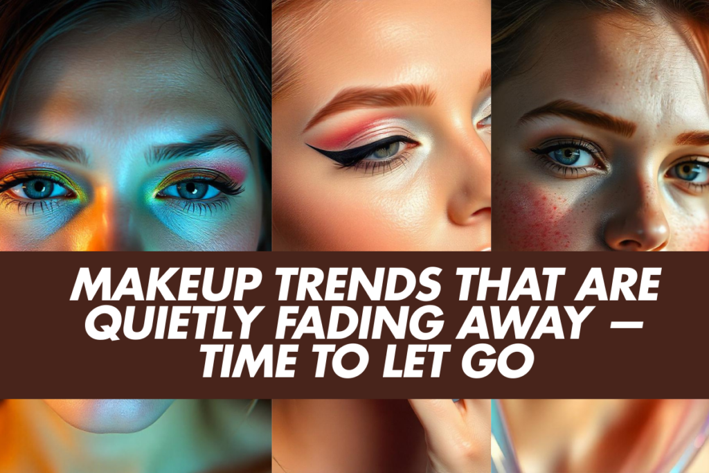 Makeup Trends That Are Quietly Fading Away — Time To Let Go