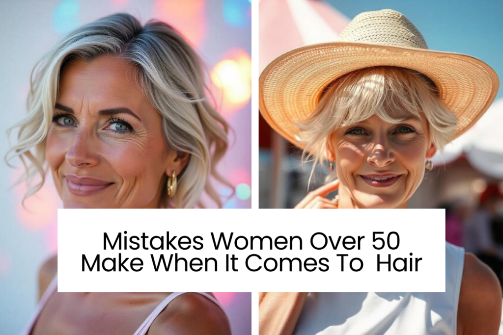 Mistakes Women Over 50 Make When It Comes To Hair