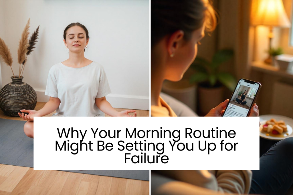 Why Your Morning Routine Might Be Setting You Up for Failure